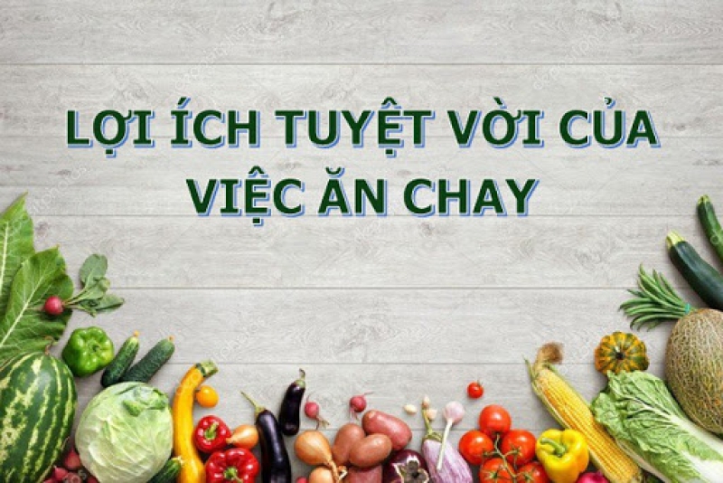 Một số lợi ích của việc ăn chay